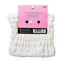 KISS - RED WIDE SPA HEADBAND WHITE