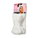 KISS - RED PLUSH SPA HEADBAND WHITE