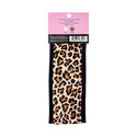 KISS - RED VELCRO SPA HEADBAND LEOPARD