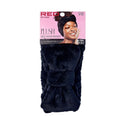 KISS - RED PLUSH SPA HEADBAND BLACK