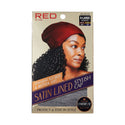 KISS - RED SILKY SATIN LINED HAIR CAP (ASSORTED)