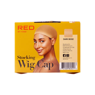 KISS - RED STOCKING WIG CAP 200PCS DARK BEIGE