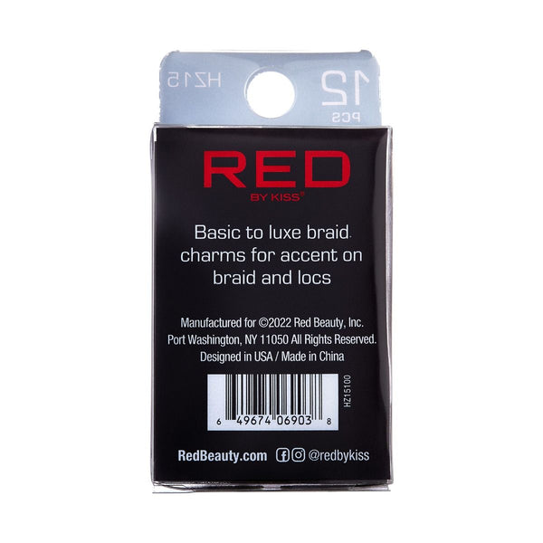KISS - RED BRAID CHARM CLASSY HZ15