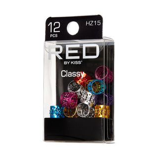 KISS - RED BRAID CHARM CLASSY HZ15