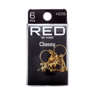 KISS - RED BRAID CHARM CLASSY HZ26