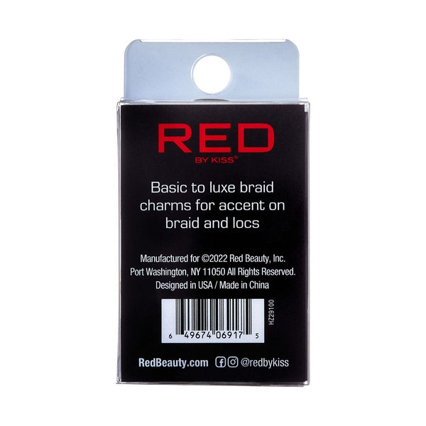 KISS - RED BRAID CHARM CLASSY HZ29