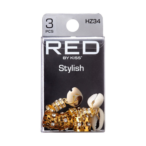 KISS - RED BRAID CHARM STYLISH HZ34