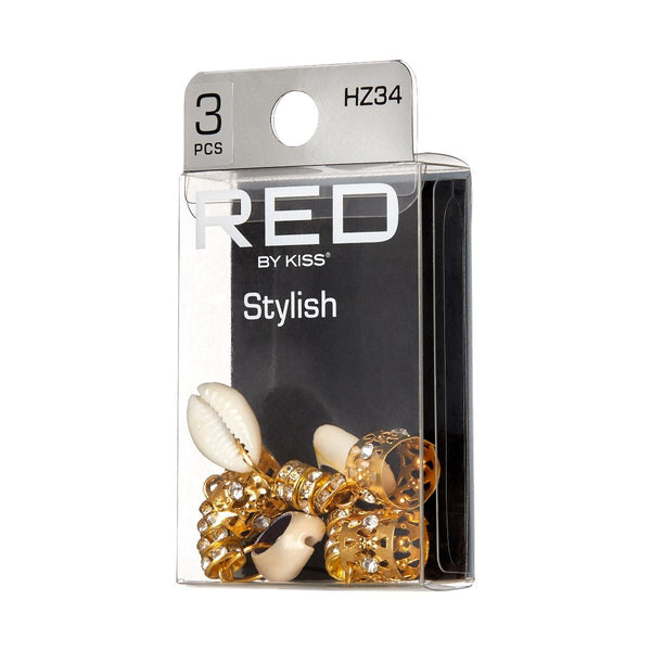 KISS - RED BRAID CHARM STYLISH HZ34