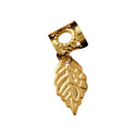 KISS - RED BRAID CHARM CLIP LEAF HZ43