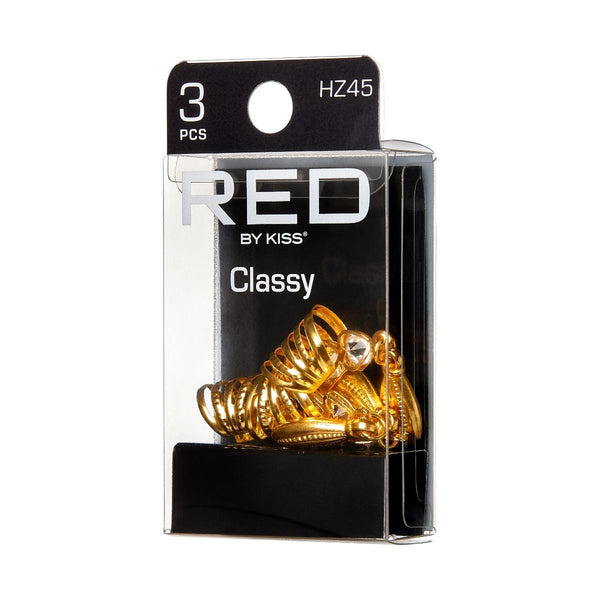 KISS - RED BRAID CHARM CLASSY HZ45