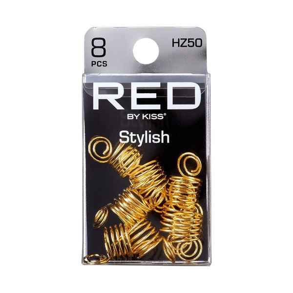 KISS - RED BRAID CHARM STYLISH COIL HZ50