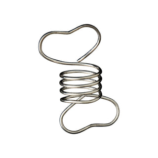 KISS - RED BRAID CHARM STYLISH COIL HEART HZ51