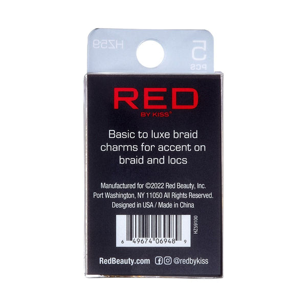 KISS - RED BRAID CHARM CLASSY HZ59