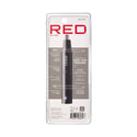 KISS - RED CORDLESS NOSE HAIR TRIMMER