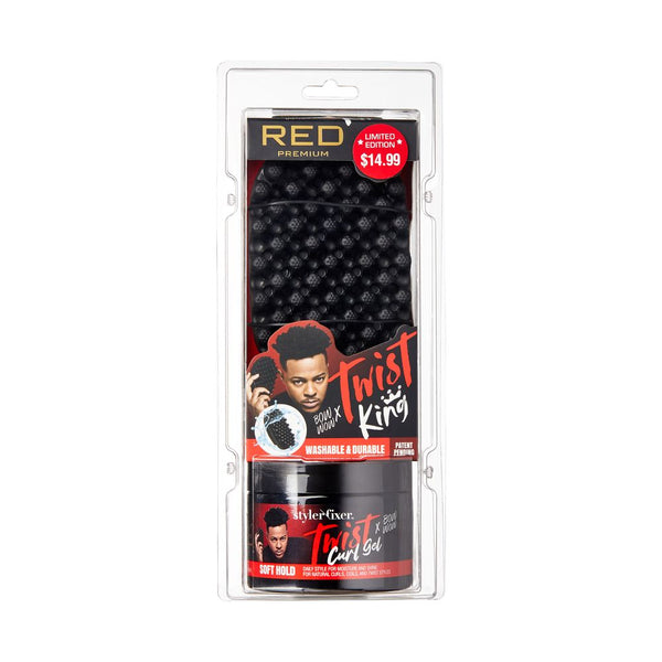KISS RED TWIST GEL AND TWIST KING SET Zoe Beauty Supply MI