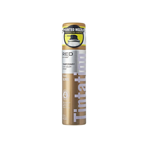 RED BY KISS TEMPORARY HAIR COLOR SPRAY TCS20 (BLONDE) 2.82 Oz