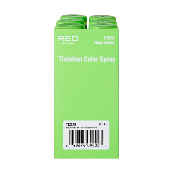 KISS - Tintation Colors & Care Temporary Hair Color Spray NEON GREEN