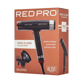 KISS - RED Pro Soni-Clone Hair Dryer