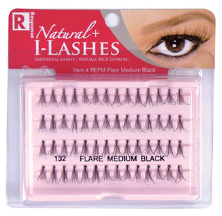 Jessica Collection - REMY I-Lashes #132 FLARE MEDIUM BLACK