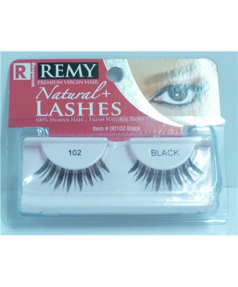 RESPONSE - REMY NATURAL+ LASHES ITEM#102 100% HUMAN HAIR