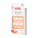 KISS - SALON ACRYLIC FRENCH NAILS KIT BACK TALK (KSA08)