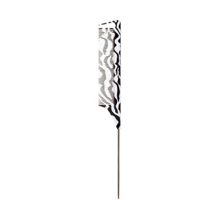 KISS - RED ZEBRA PARTING PIN TAIL COMB