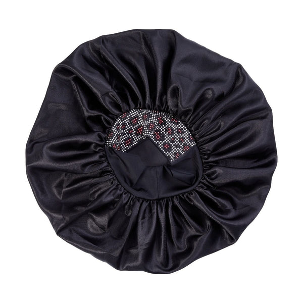 KISS - RED DIAMOND BLING BONNET SUPER JUBMO RED LEOPARD