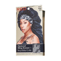 KISS - RED DIAMOND BLING BONNET BRAID BLACK ZEBRA