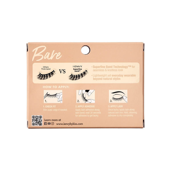 KISS - IEK EYELASHES BARE 03