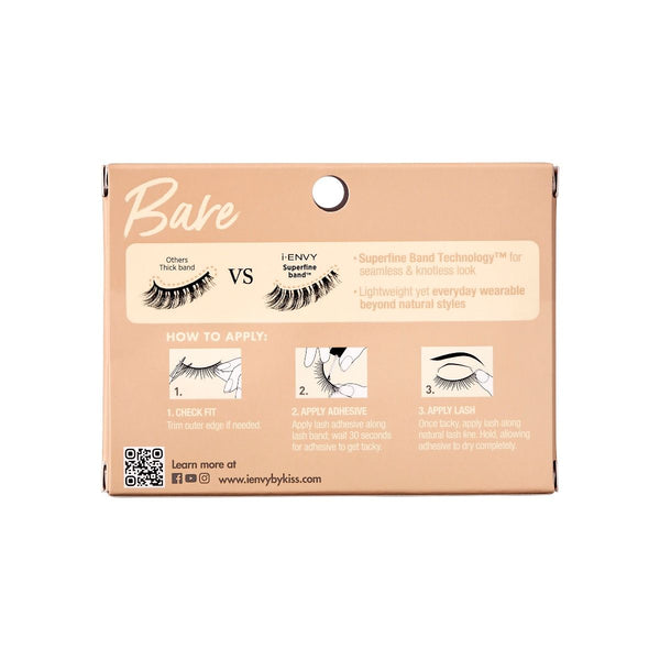 KISS - IEK EYELASHES BARE 04