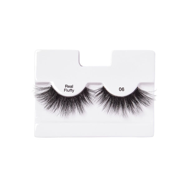 KISS - IEK REAL FLUFFY EYELASHES - 06