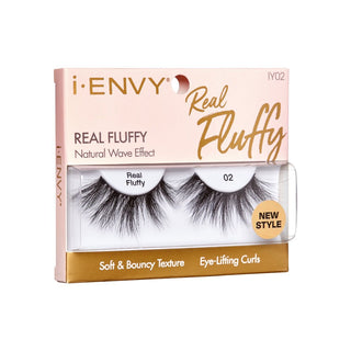 KISS - IEK REAL FLUFFY EYELASHES - 02