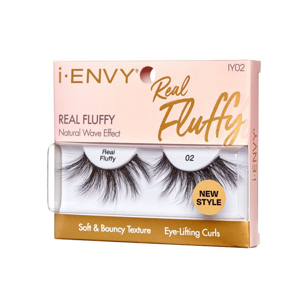 KISS - IEK REAL FLUFFY EYELASHES - 02