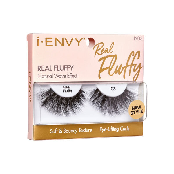 KISS - IEK REAL FLUFFY EYELASHES - 03