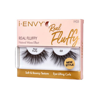 KISS - IEK REAL FLUFFY EYELASHES - 03