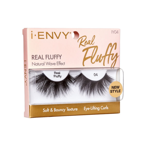 KISS - IEK REAL FLUFFY EYELASHES - 04