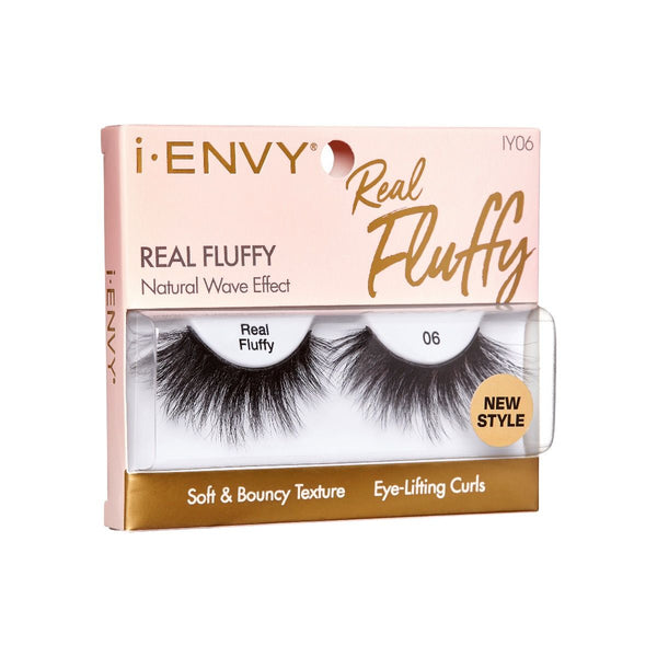 KISS - IEK REAL FLUFFY EYELASHES - 06