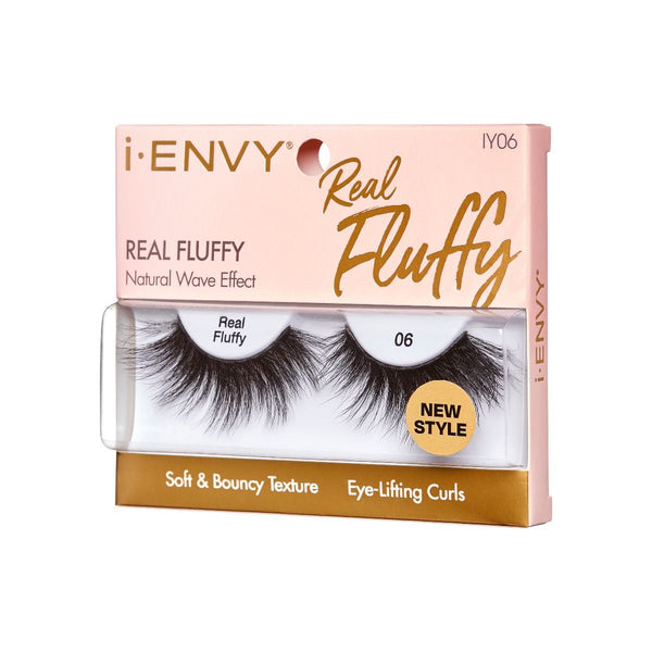 KISS - IEK REAL FLUFFY EYELASHES - 06