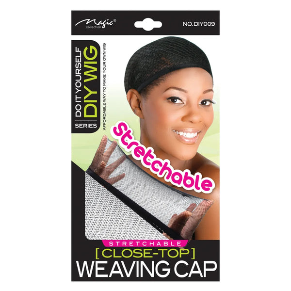 MAGIC COLLECTION - Close-Top Weaving Cap BLACK