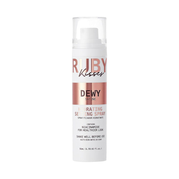 RUBY KISSES DEWY SATINE HYDRATING SETTING SPRAY 1.72 FL OZ