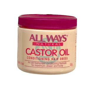 ALL WAYS NATURAL - Castor Oil Conditioning Hair Dress Herbal Formula