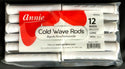 ANNIE - Professional Cold Wave Rods 12PCs LONG WHITE #1104