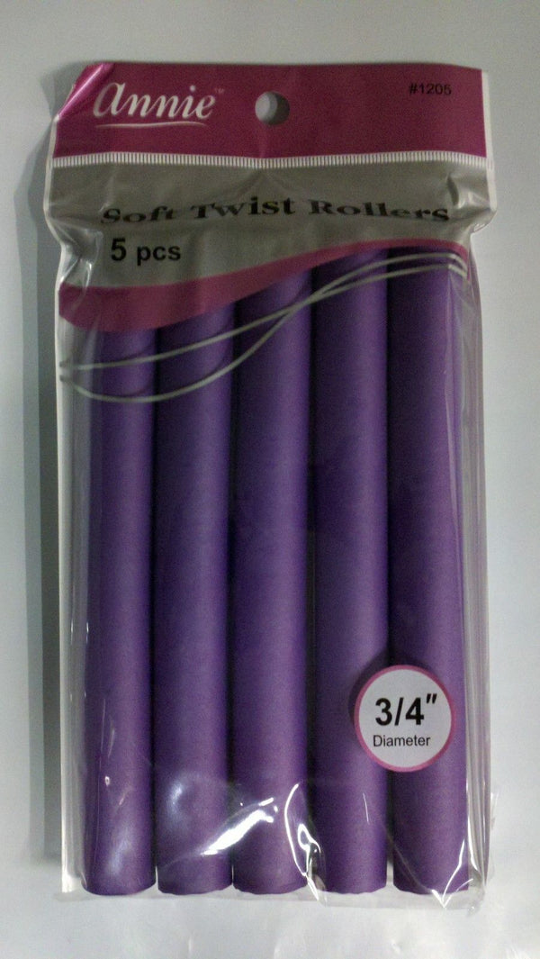 ANNIE - Professional Soft Twist Rollers 3/4