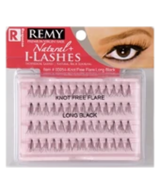 Jessica Collection - REMY I-Lashes #054 KNOT FREE FLARE LONG BLACK