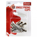 ANNIE - Single Prong Clips 12PCs #3169