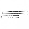 ANNIE - Hair Pins Crimped 75PCs BLACK #3314