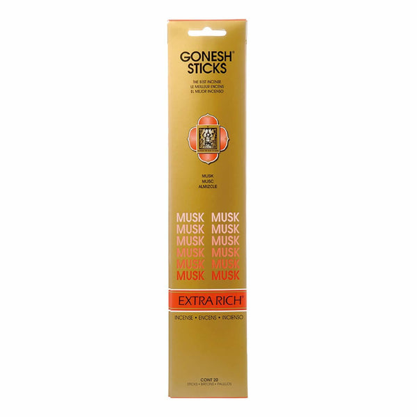 GONESH STICKS - Incense Perfumes Of Extra Rich: MUSK