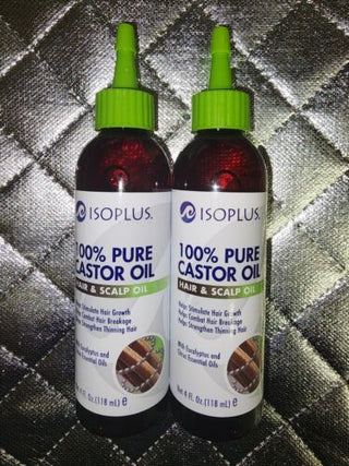 ISOPLUS - 100% Pure Castor Oil Hair & Scalp Oil
