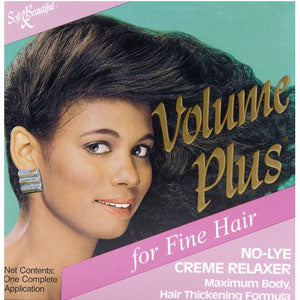 Soft & Beautiful - Volume Plus No-Lye Creme Relaxer