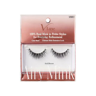 KISS - V-LUXE AIRY MINK LASHES 01 - SOFT BREEZE